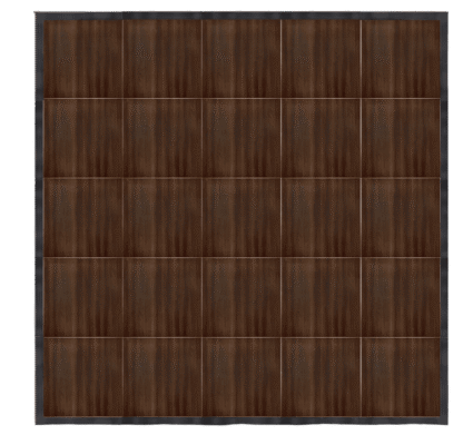 Fruitwood portable dance floor rental with black aluminum edge trim — Boot & Barrel Event Co. Cleburne TX