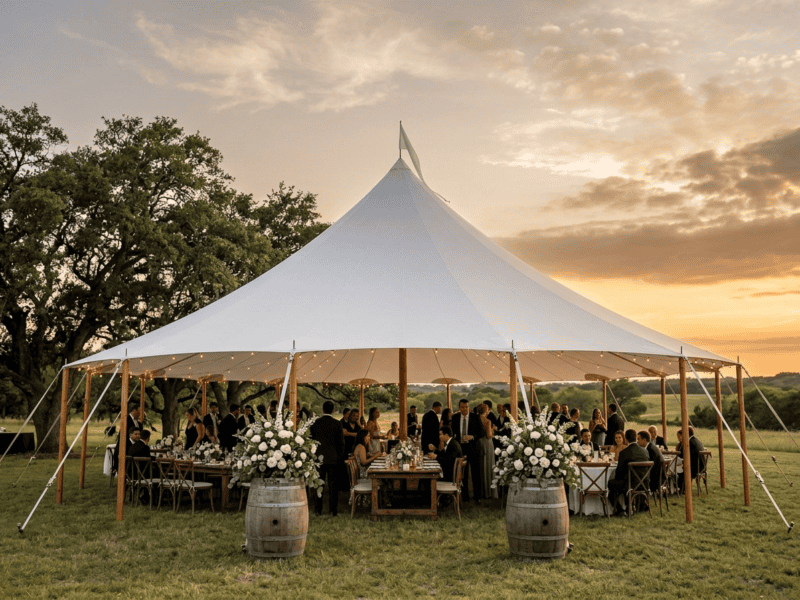44×43 Sailcloth Tent