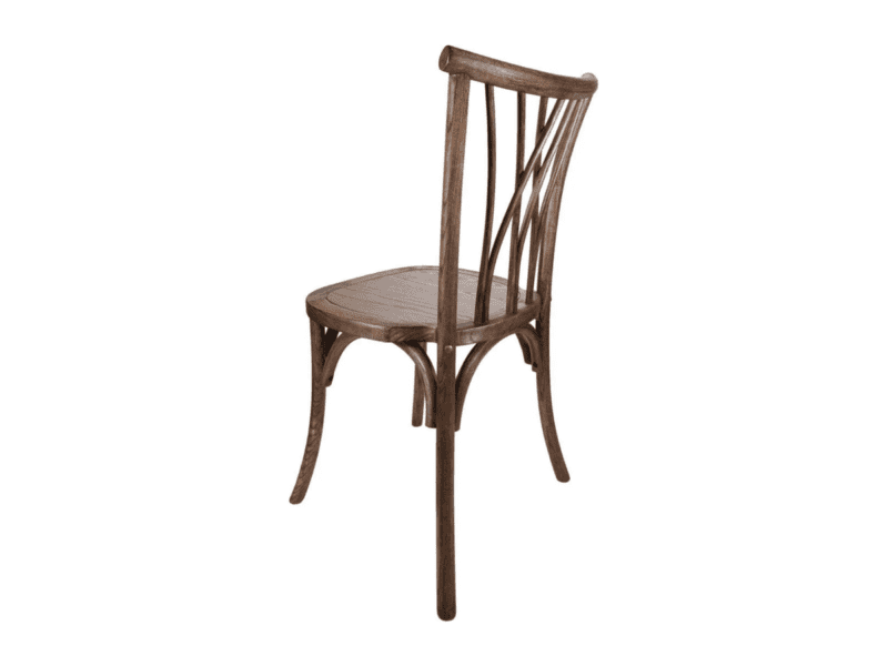 Fruitwood willow chair rental in Glen Rose TX — Boot & Barrel Event Co.